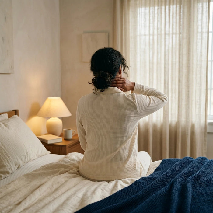 Douleur cervicale au réveil : les 7 causes et ce qui aide vraiment